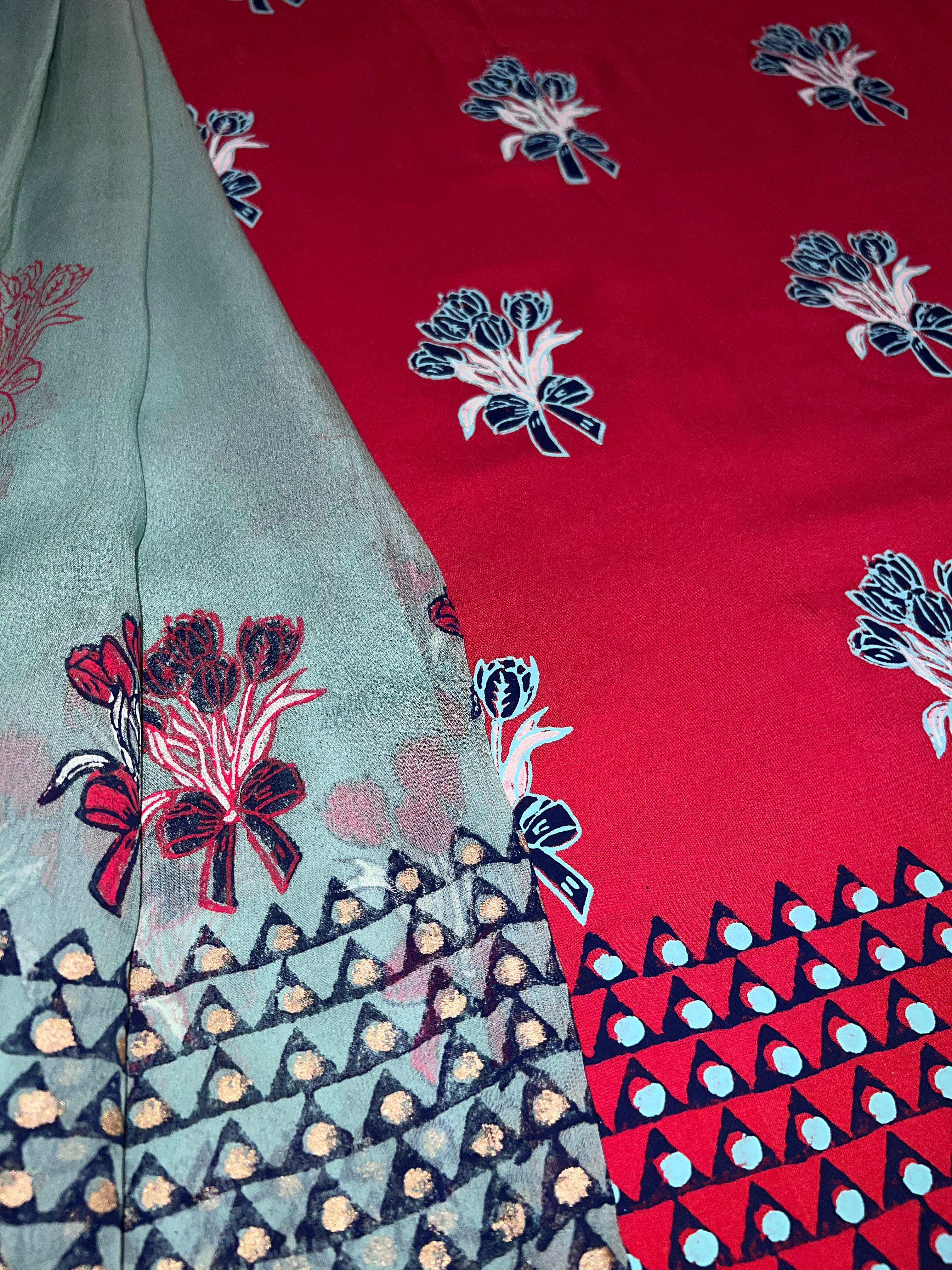 Red Tulip - 3 Piece