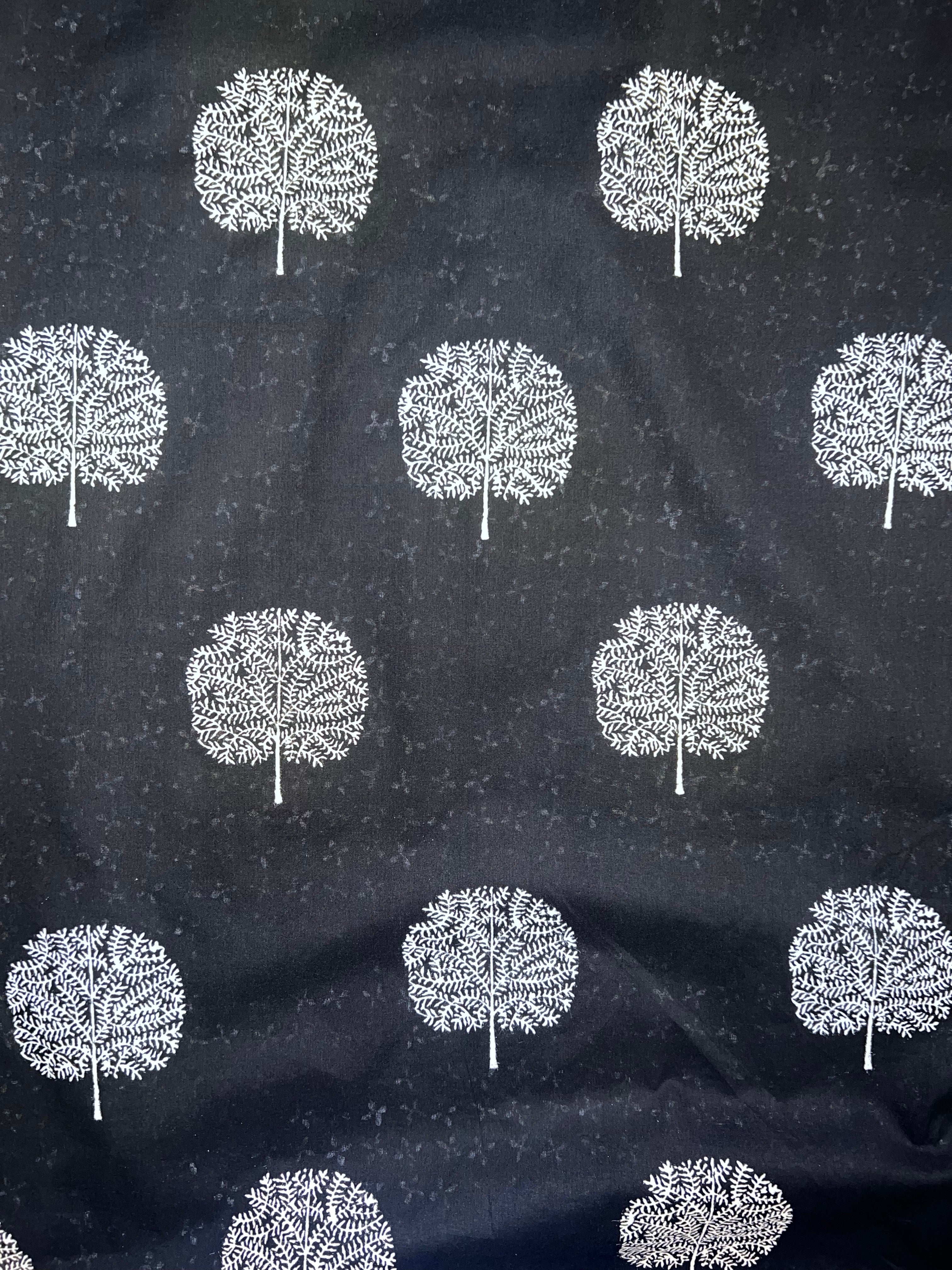 Black Beige Trees - 3 Piece
