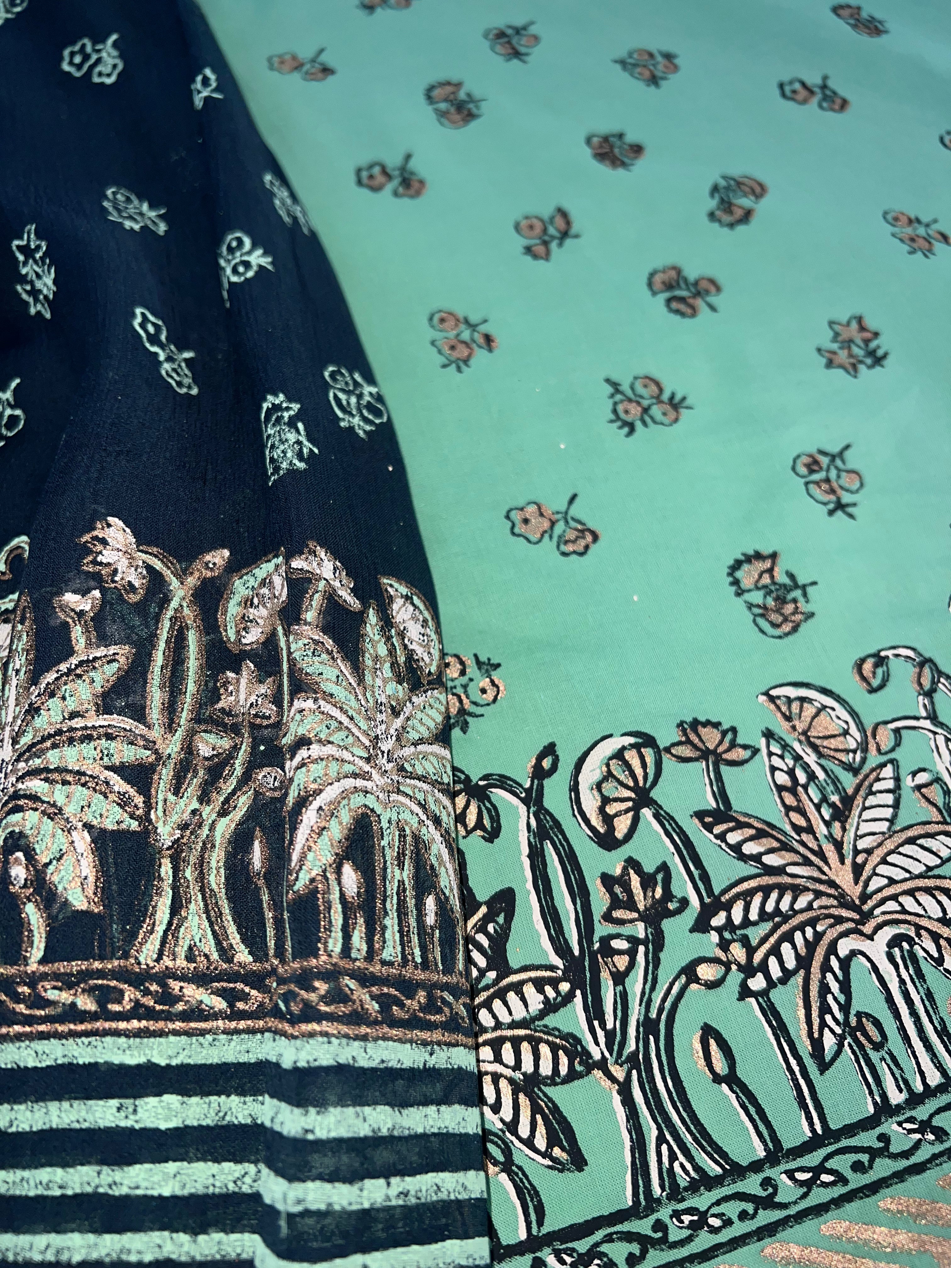 Mint Lotus - 3 Piece