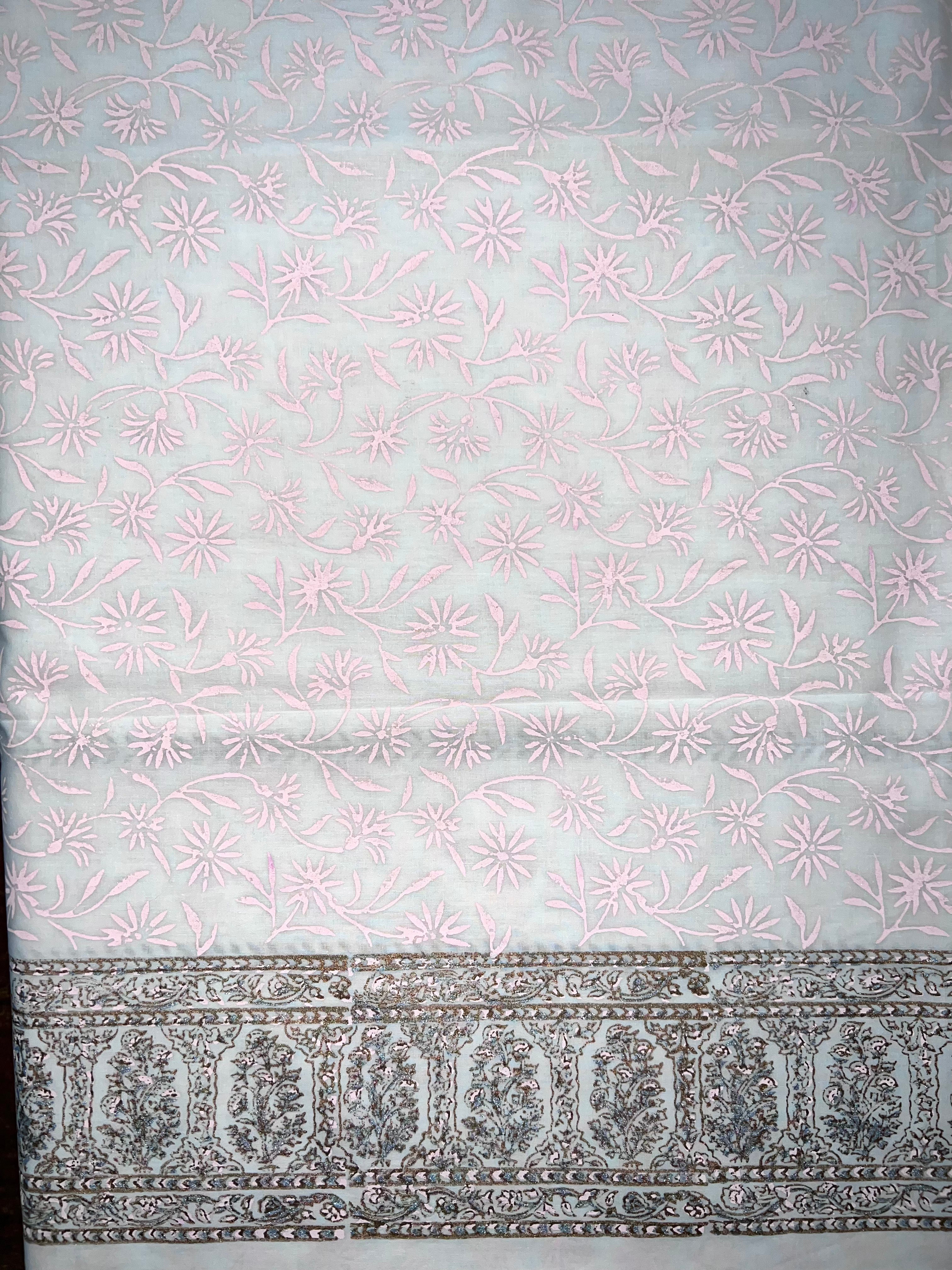 Ivory Pink Floral - 2 Piece