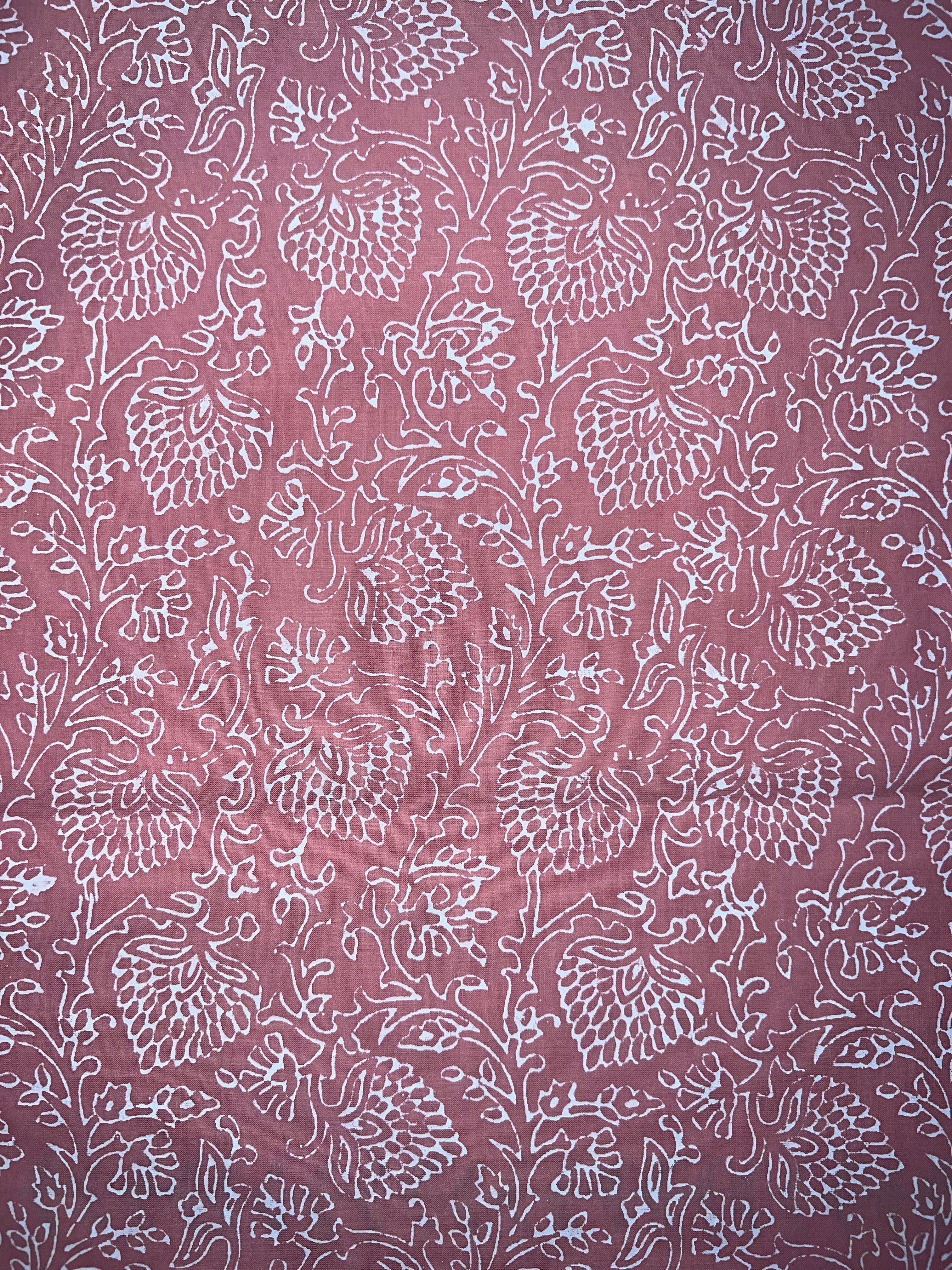 Salmon Pink Jaal - 3 Piece