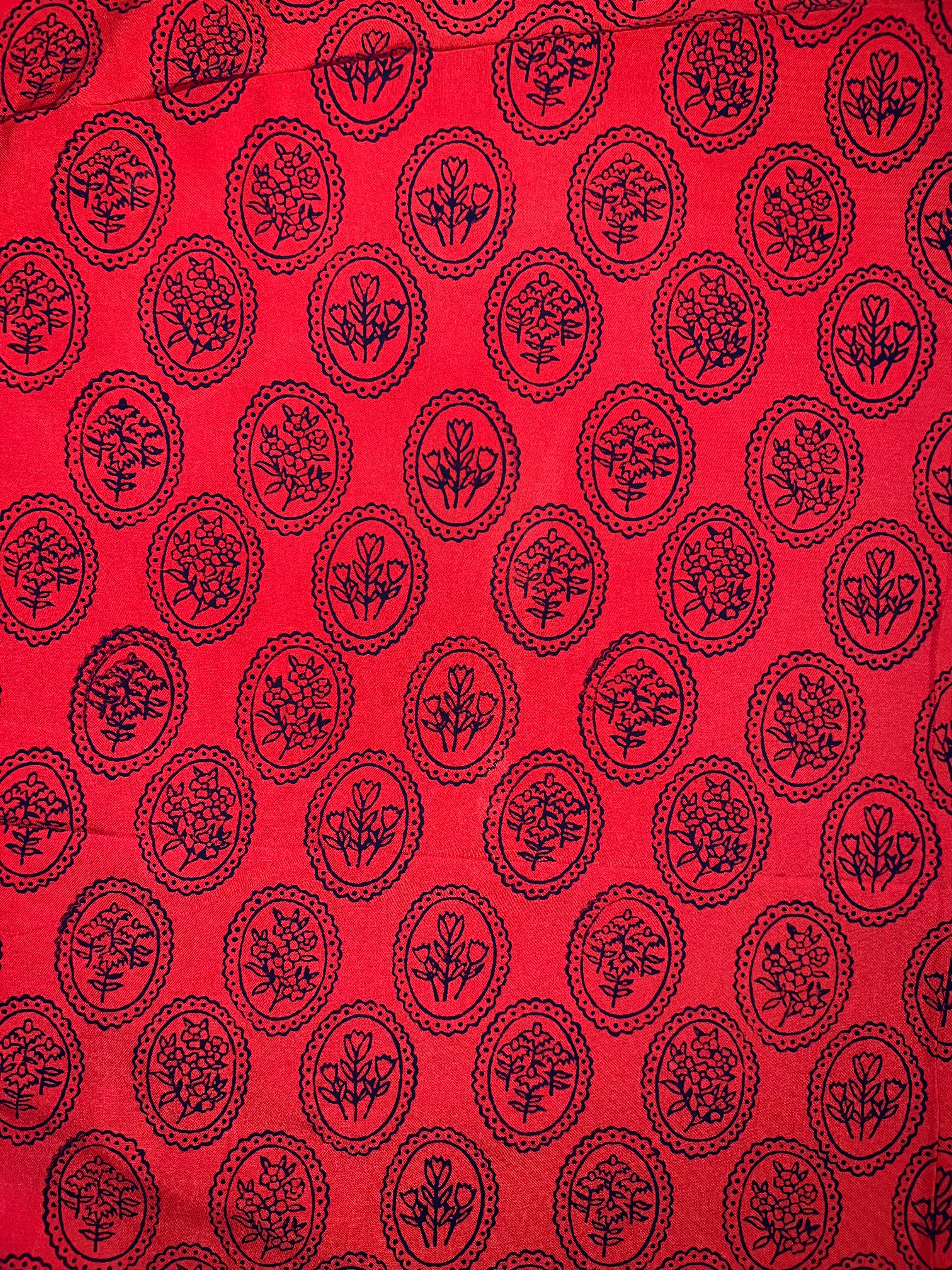 Red Floral