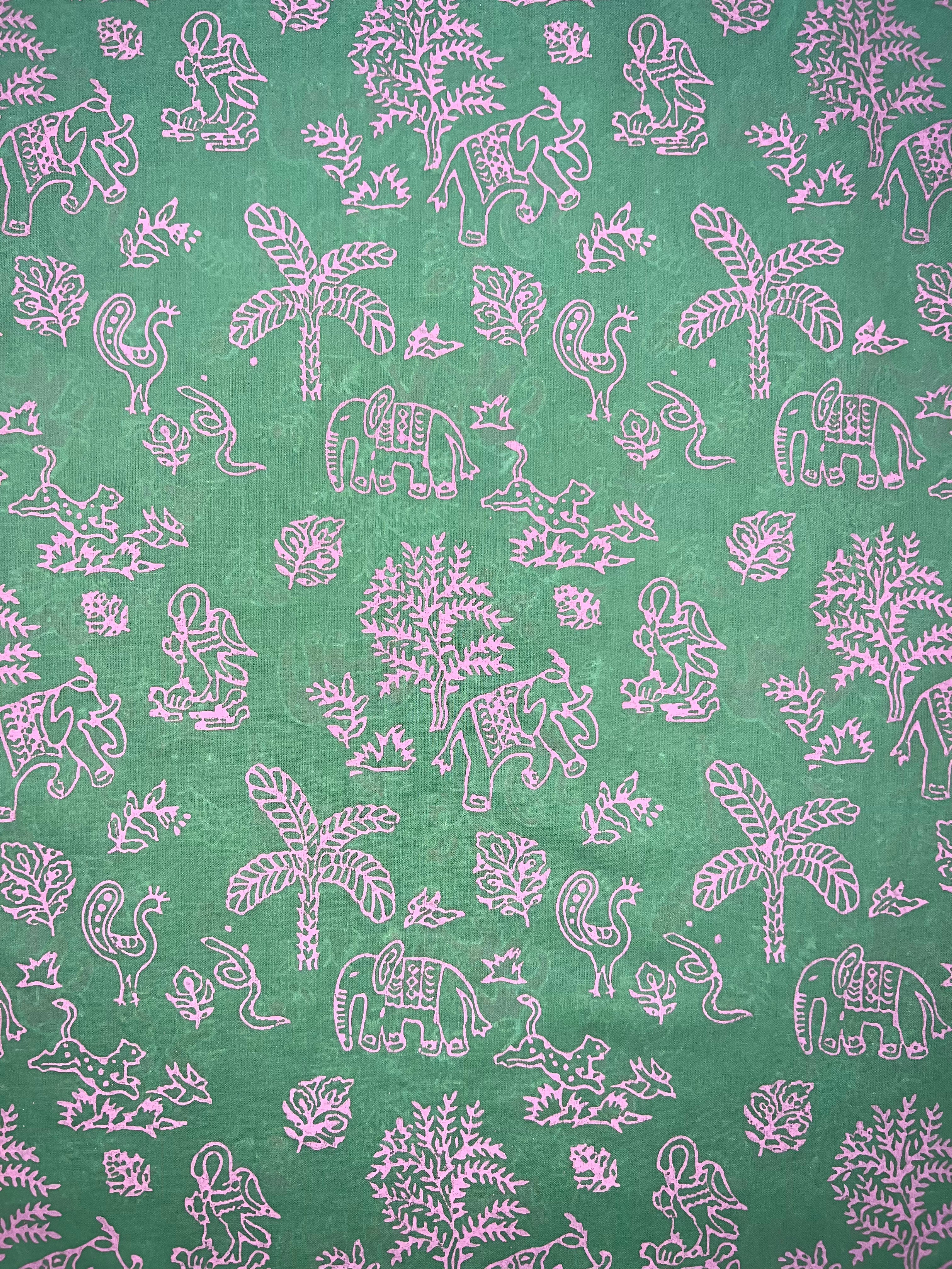 Mint Jungle Jaal - 2 Piece