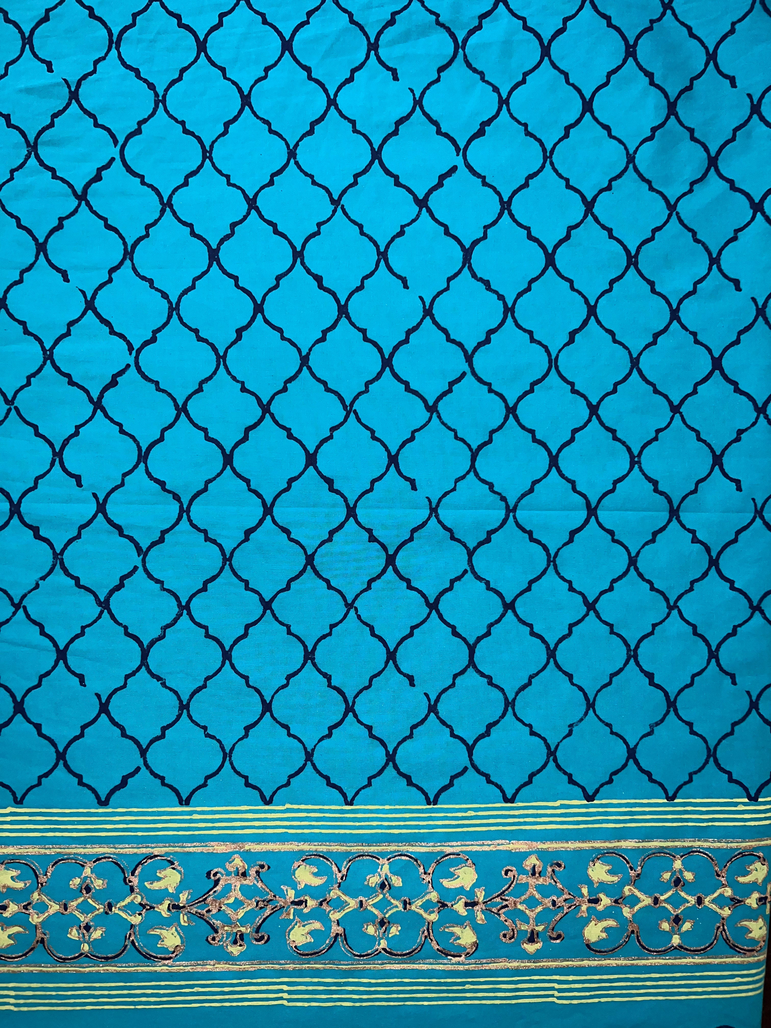 Turquoise Floral