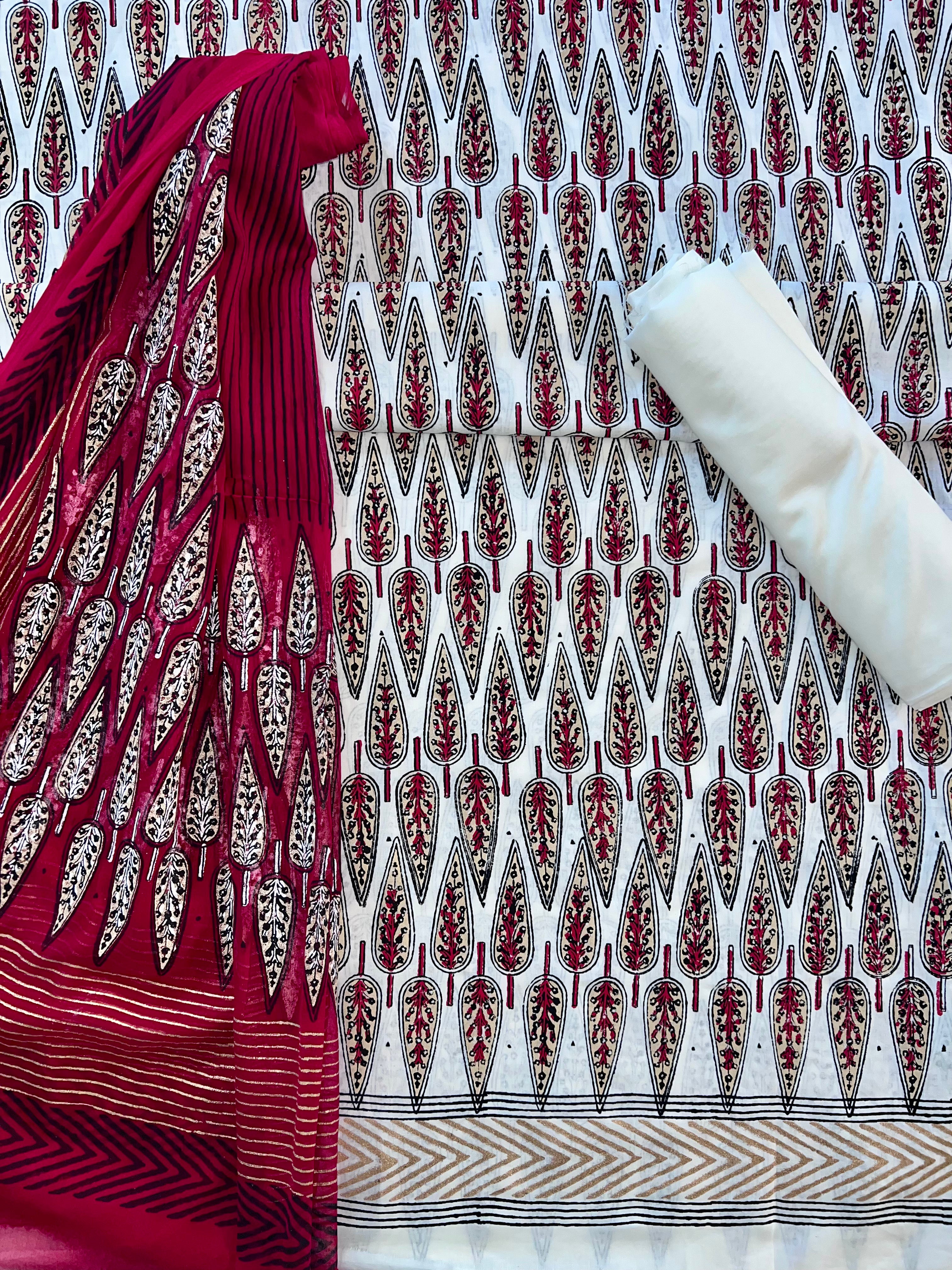 White Red Cypress - 3 Piece