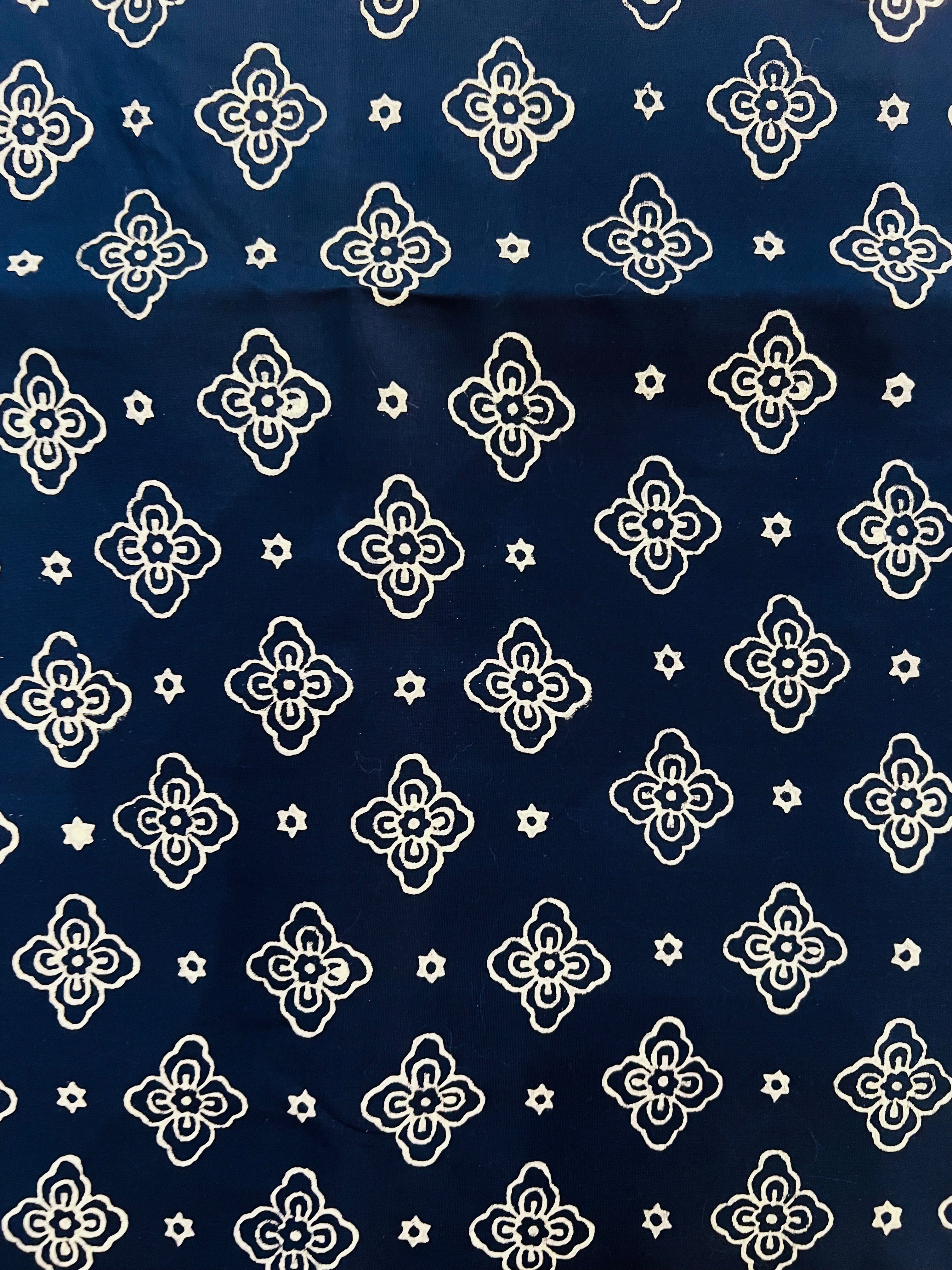 Navy Fuschia - 3 Piece