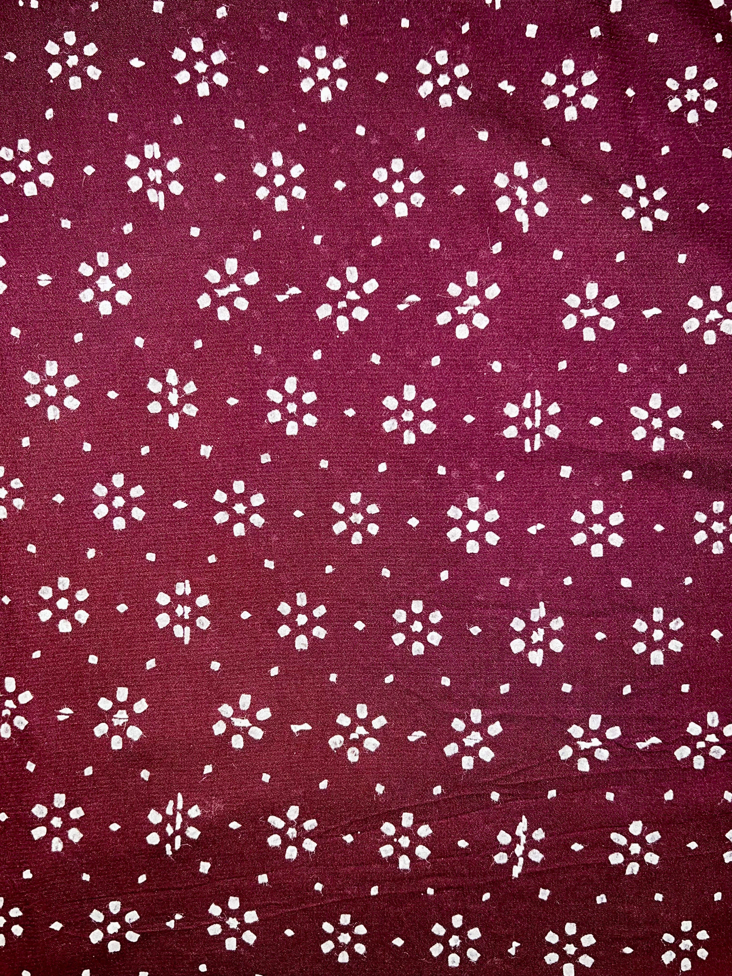 Maroon Phool - 3 Piece