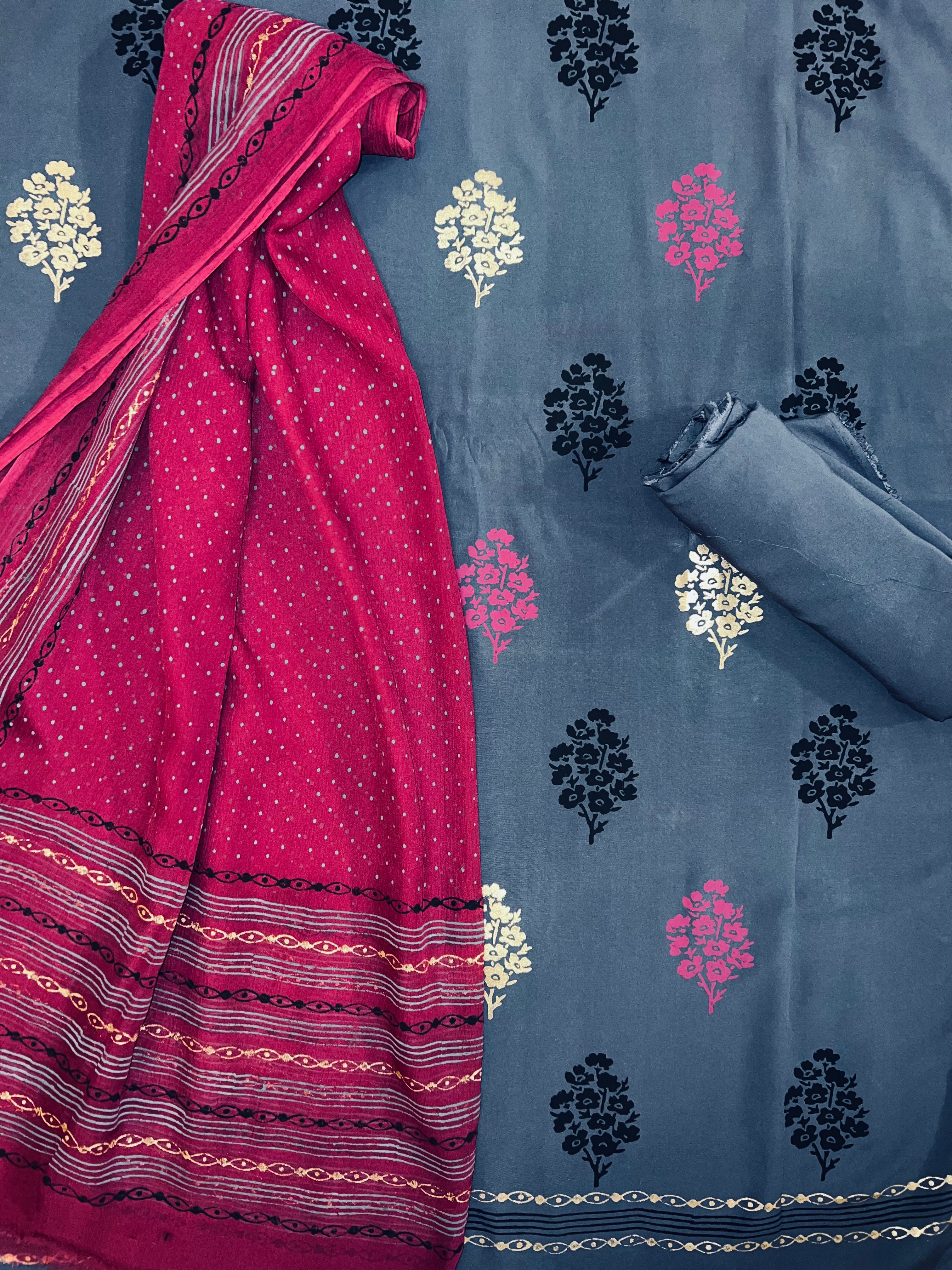 Lilac Grey - 3 Piece