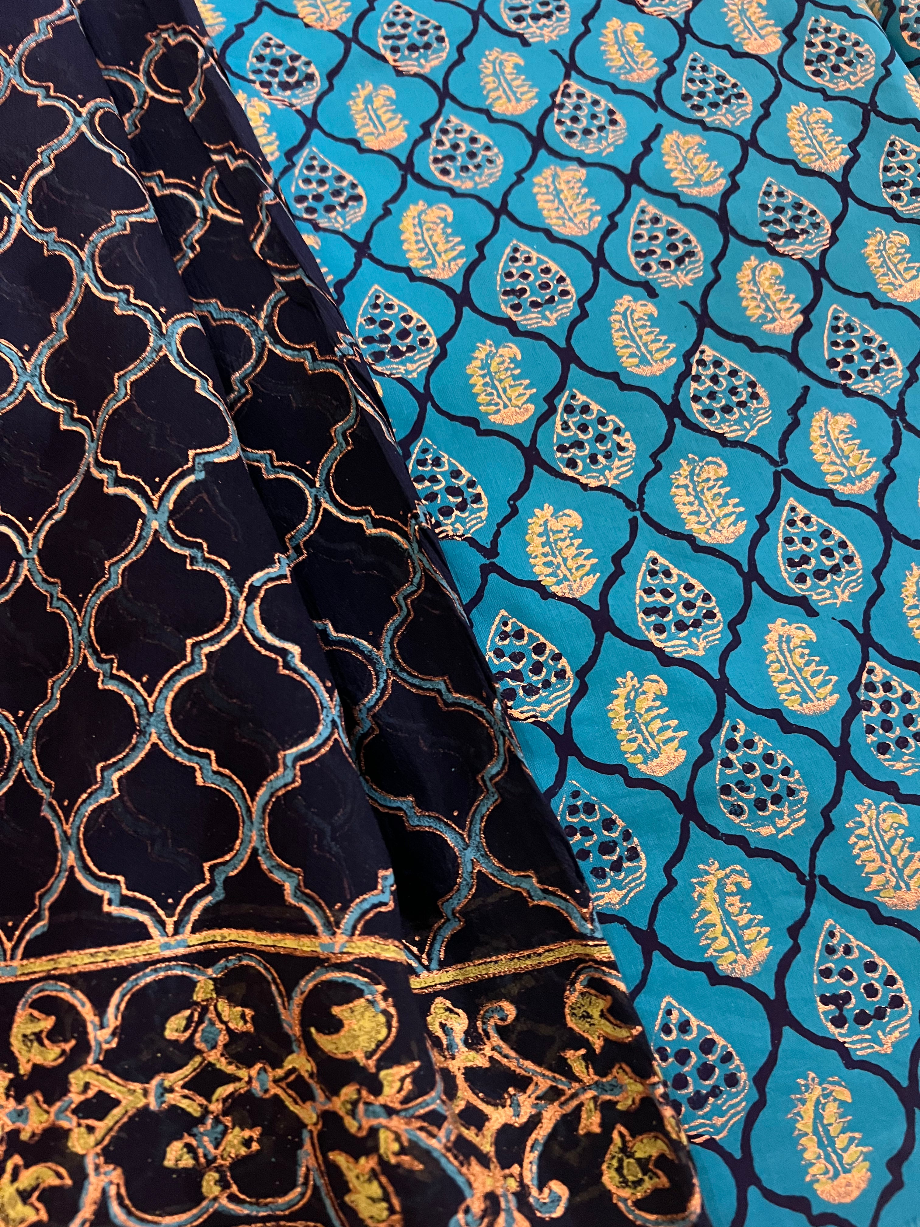 Turquoise Ornate - 3 Piece