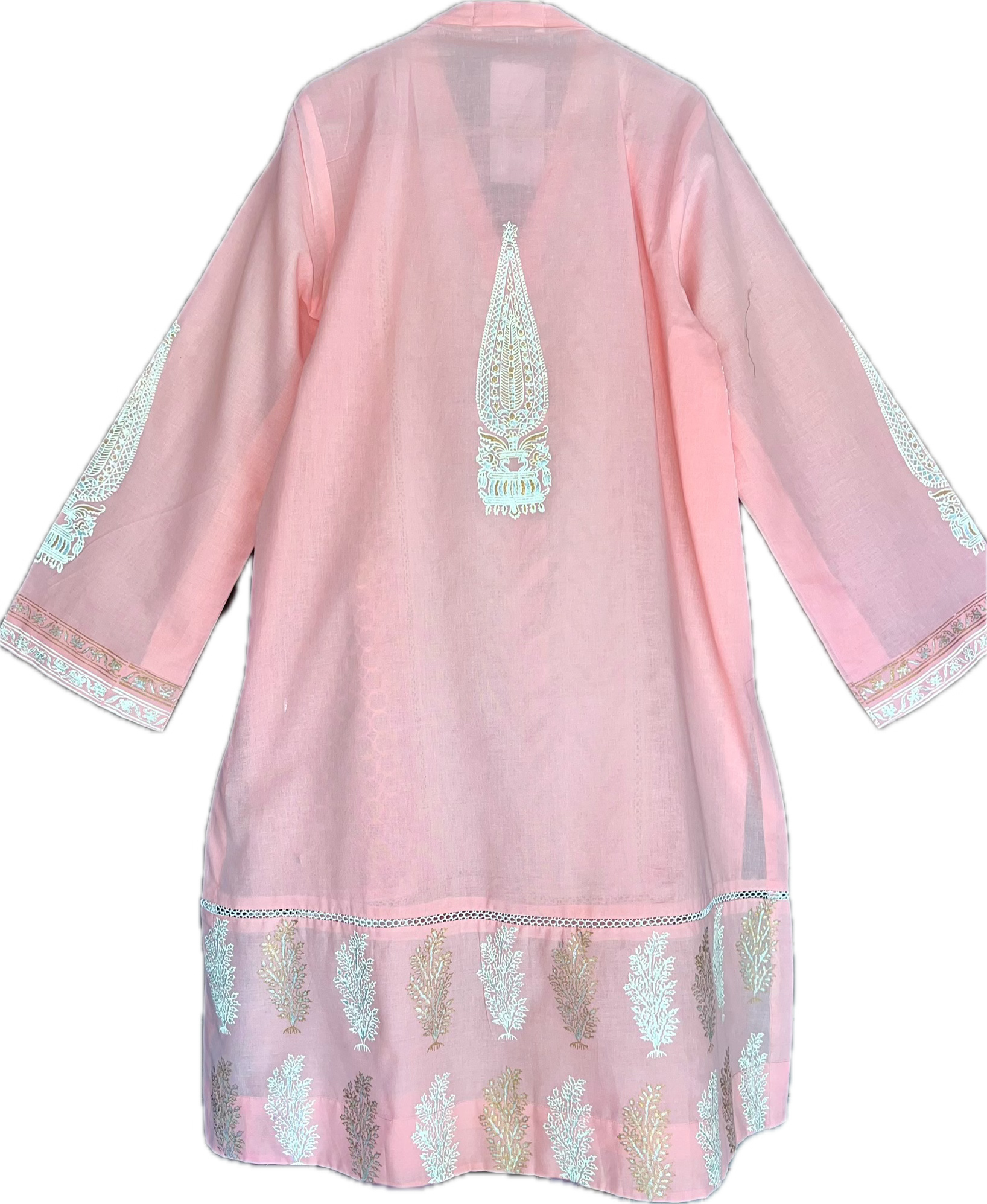 Pink Multi Hand Appliqué