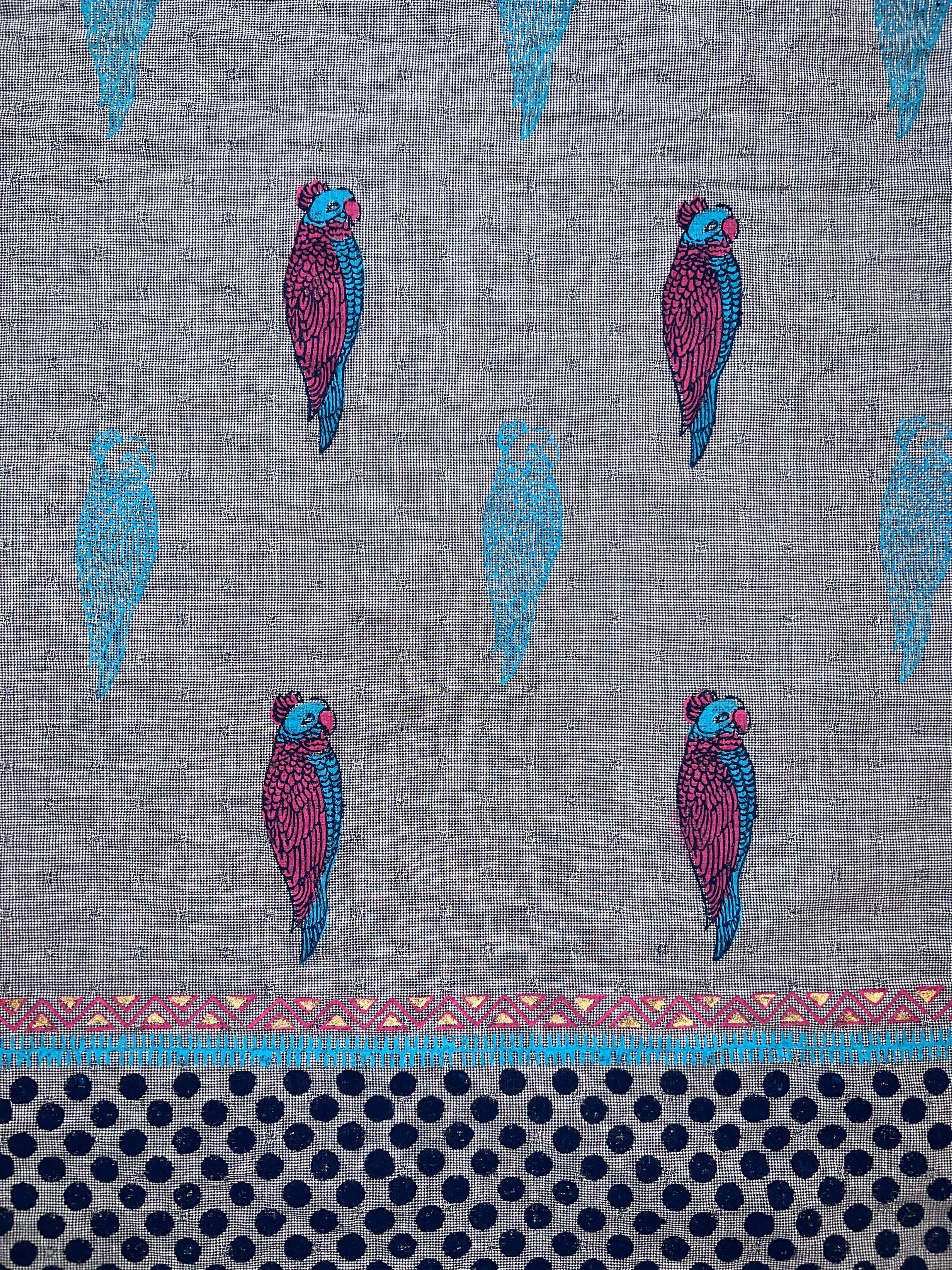 Denim Grey Mithu - 3 Piece