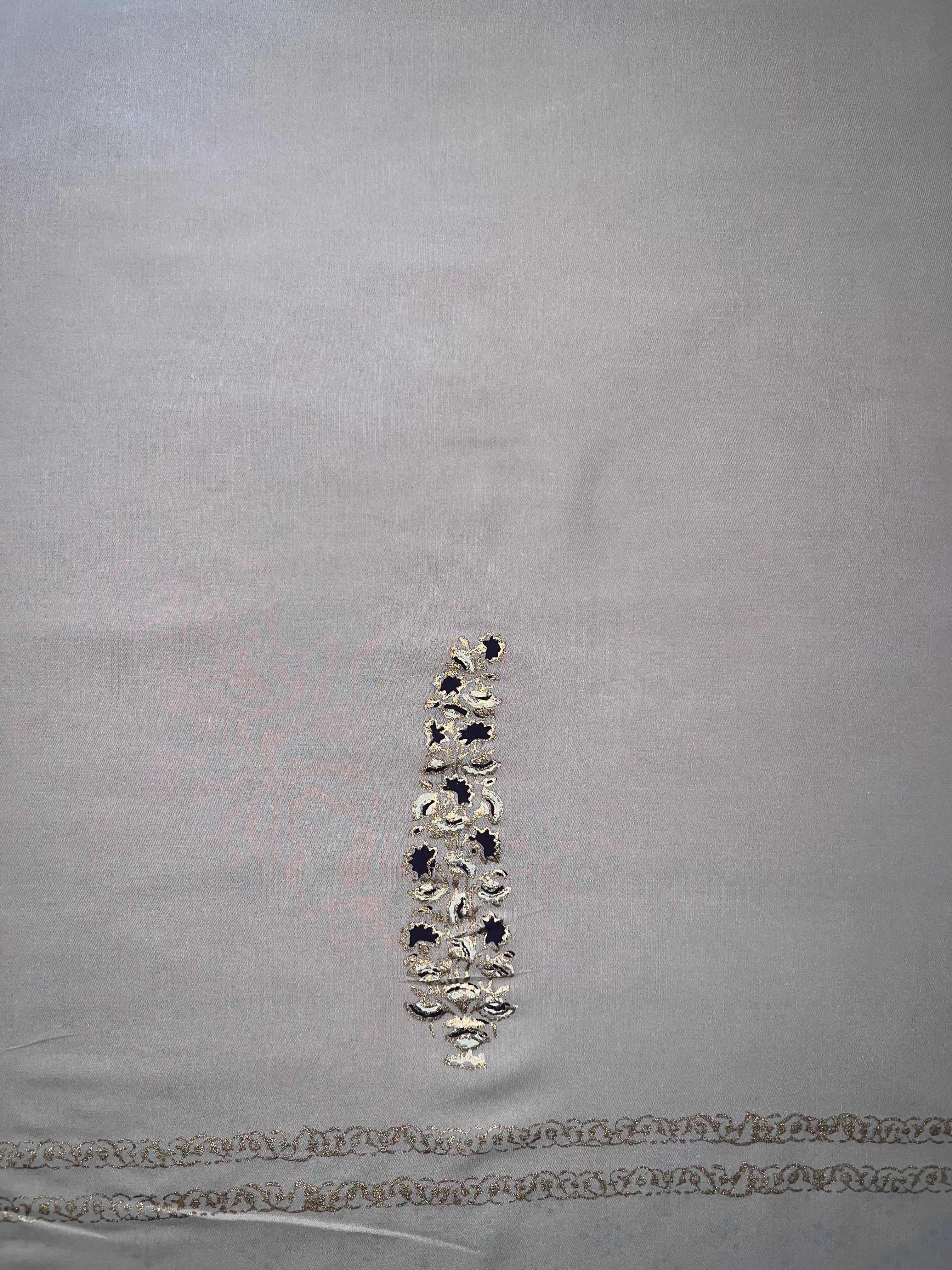 Ivory Brown Floral - 3 Piece