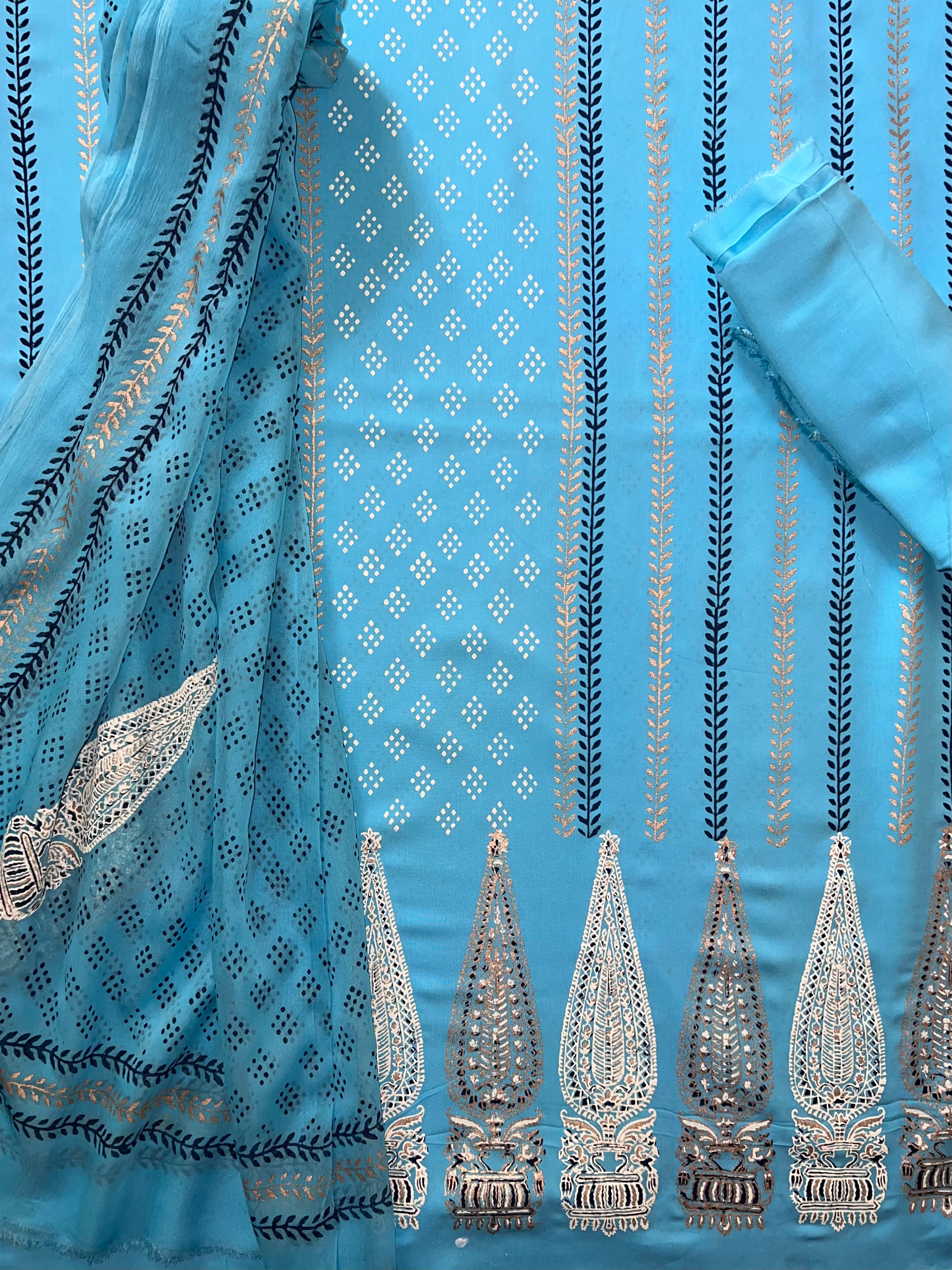 Feroza Floral - 3 Piece