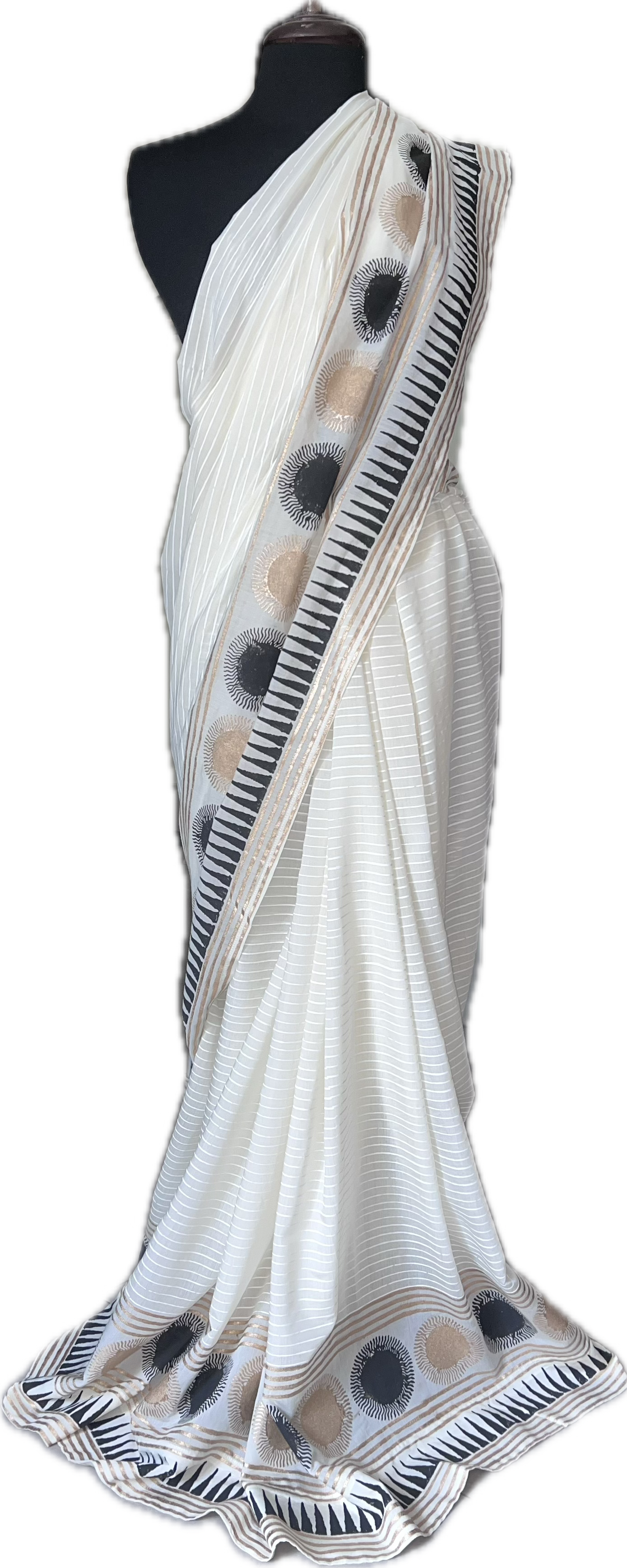 White Sun Saree