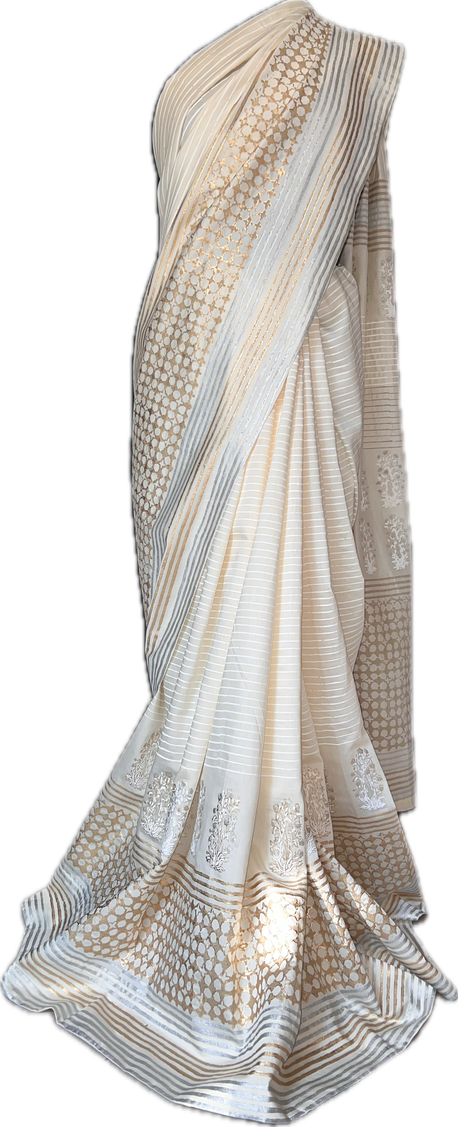 Regal Pearl Saree