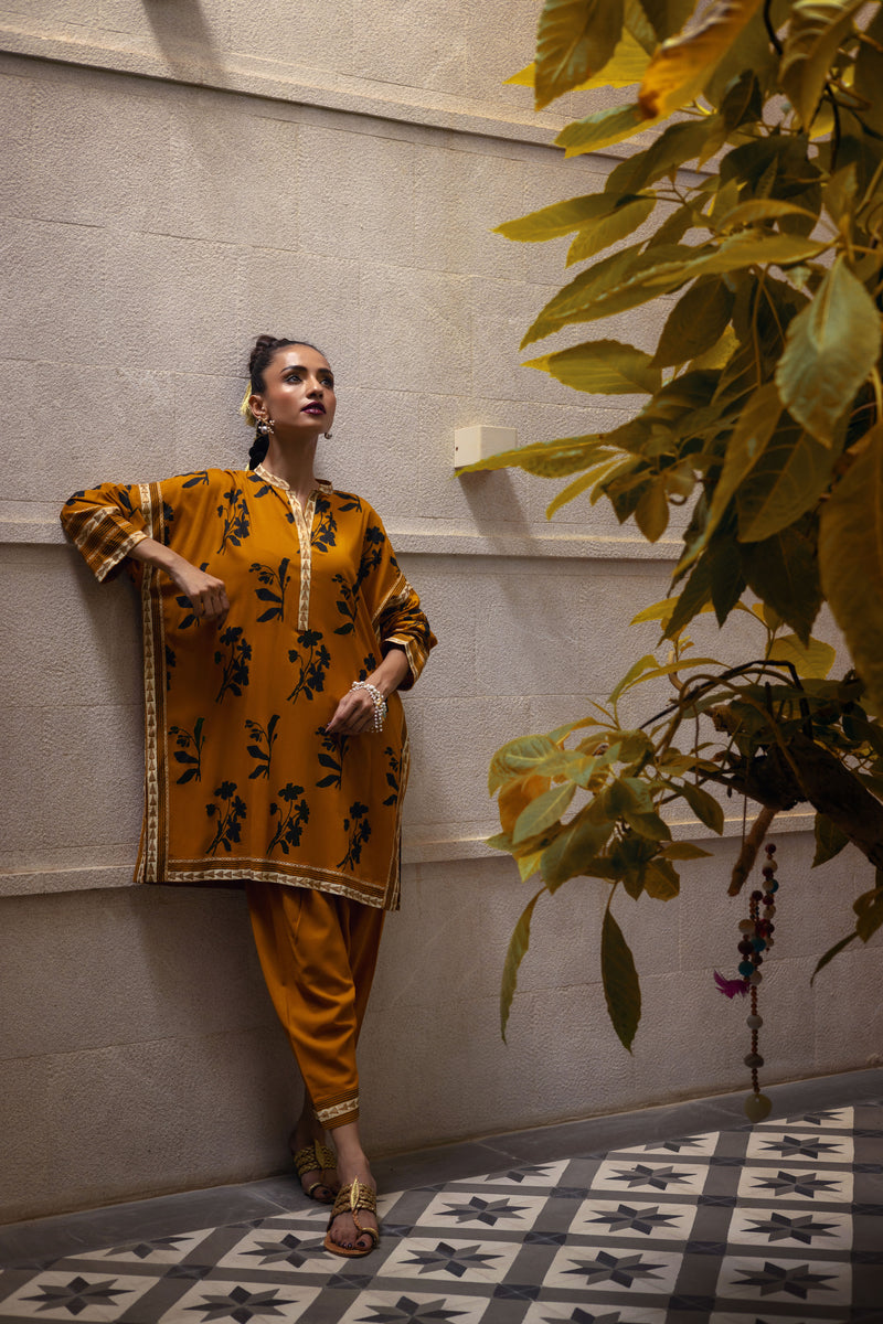 The Mustard Set – Blocked Textiles